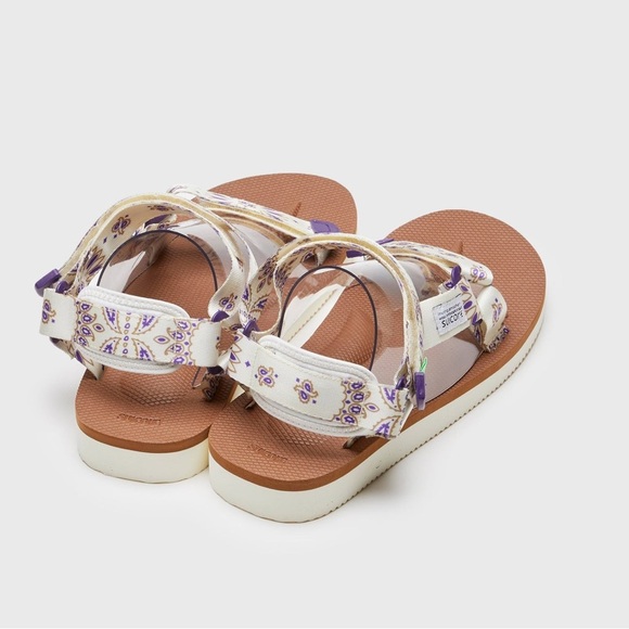 Suicoke Purple and White Sandals - Picture 16 of 16